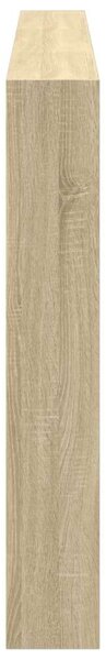 VidaXL sonoma tölgy színű áthidalószekrény LED-ekkel 200 x 17 x 102 cm