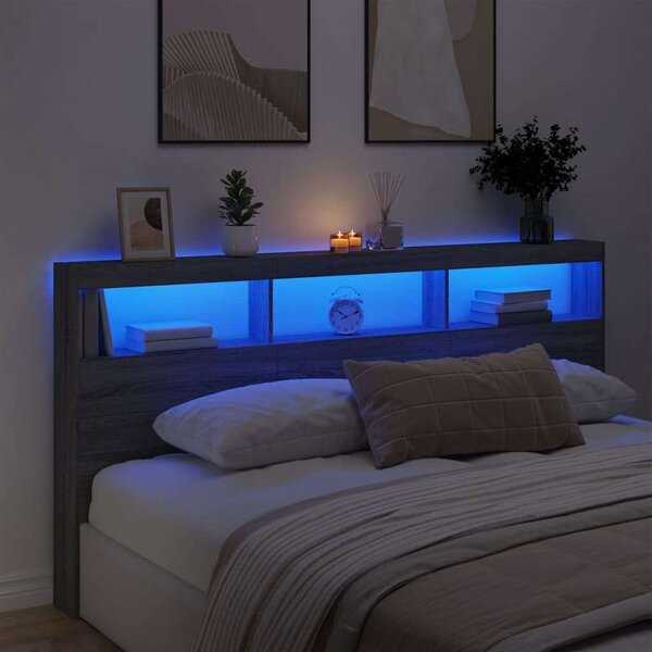 VidaXL LED-es Áthidalószekrény - 200cm