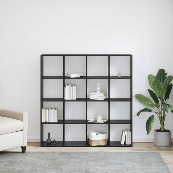 Könyvespolc 16 szintes 137,5 x 29 x 137,5 cm Szerelt Fa