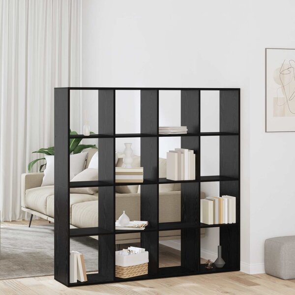 Könyvespolc 16 szintes 137,5 x 29 x 137,5 cm Szerelt Fa