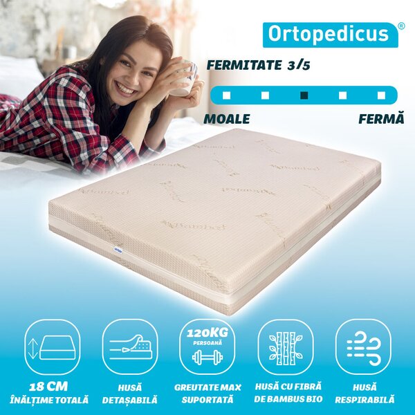 Ortopedicus Bio Bambusz Medical Strong Ágymatrac - 110x200 cm