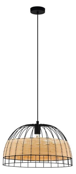 ANWICK - Rattan függeszték lámpa; 1xE27; átm:50cm - Eglo-43312 akció