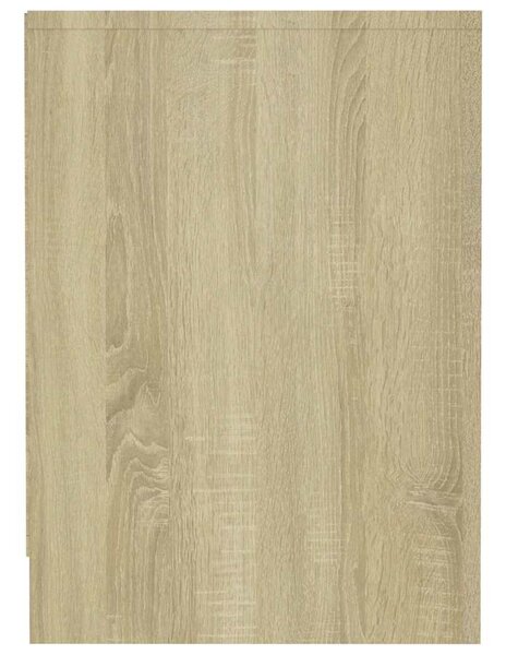 Sonoma tölgy színű szerelt fa TV-szekrény 102 x 36 x 50 cm