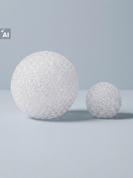 Sinsay - Kerek RGB LED asztali lámpa szett - fehér