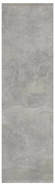 Betonszürke szerelt fa könyvszekrény/térelválasztó 40x30x103 cm