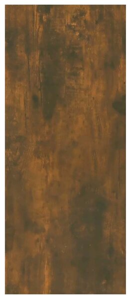 Füstös tölgy színű könyvszekrény/térelválasztó 60x30x72 cm
