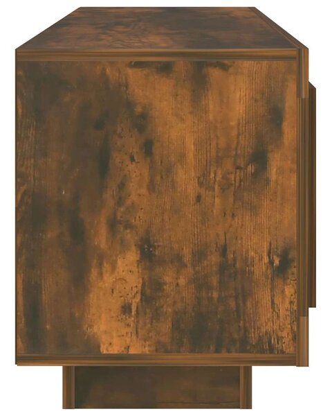 Füstös tölgy színű szerelt fa TV-szekrény 102 x 35 x 45 cm