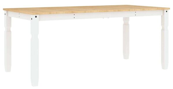 Vidaxl Corona Étkezőasztal - Fehér - 180x90 cm