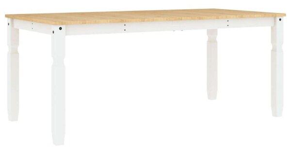 Vidaxl Corona Étkezőasztal - Fehér - 180x90 cm