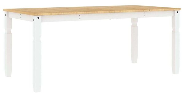 Vidaxl Corona Étkezőasztal - Fehér - 180x90 cm