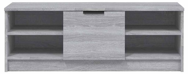 Szürke sonoma színű szerelt fa TV-szekrény 102 x 35,5 x 36,5 cm