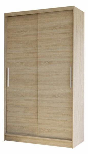 Gardróbszekrény Closico Structor I, Laminált forgácslap, 200x100x58cm, Sonoma tölgy
