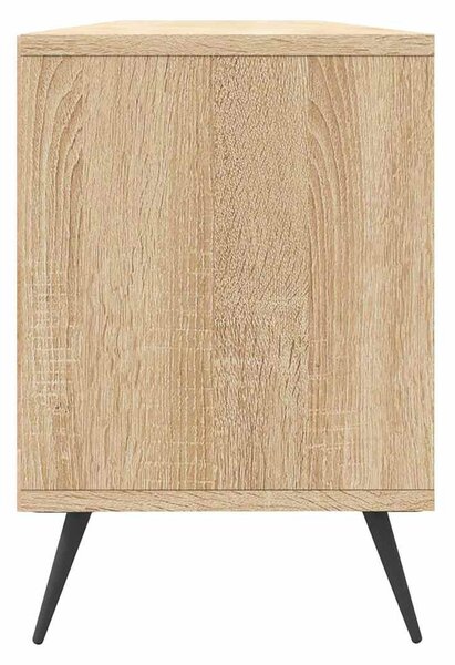 Sonoma tölgy színű szerelt fa fali TV-szekrény 150x30x44,5 cm