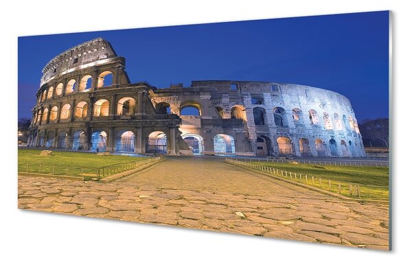 Üvegképek Sunset Róma Colosseum