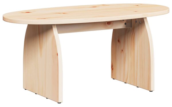 Dohányzóasztal Barna 80 x 40 x 35 cm Tömör fenyőfa