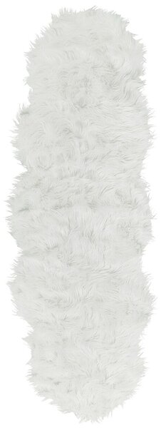 Műszőrme szőnyeg MAMUNGARI Fehér 60 x 180 cm