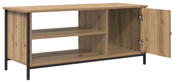 TV szekrény 100 x 40 x 45 cm Artisan tölgy Szerelt Fa
