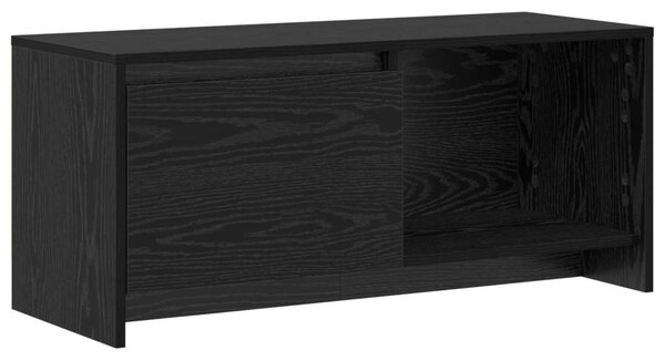 TV szekrény garnitúra 90 x 35 x 40 cm Fekete tölgy Szerelt Fa