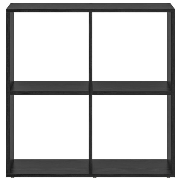 Könyvespolc 4 szintes 69,5 x 29 x 69,5 cm Szerelt Fa