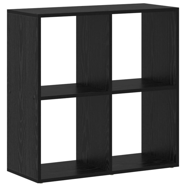 Könyvespolc 4 szintes 69,5 x 29 x 69,5 cm Szerelt Fa