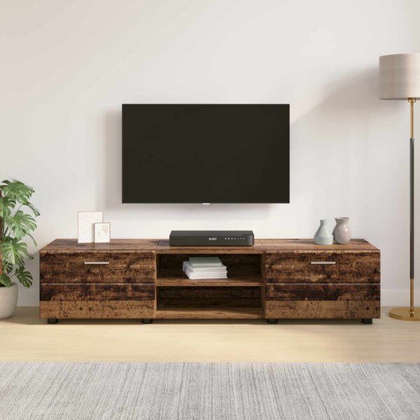 Fából Készült Szekrény 150 x 39 x 30 cm Öreg fa Szerelt Fa