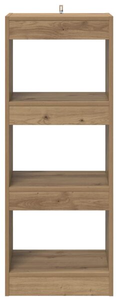 Könyvespolc 3 szintes 37 x 30 x 103 cm Szerelt Fa