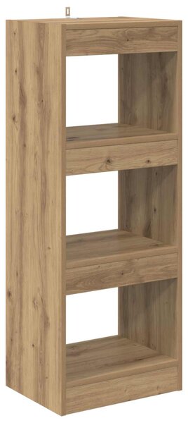 Könyvespolc 3 szintes 37 x 30 x 103 cm Szerelt Fa