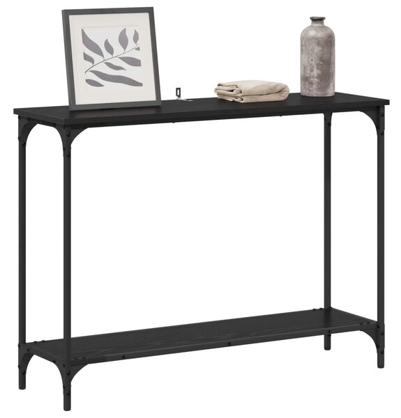 Konzolasztal Musta tammi 101 x 30.5 x 75 cm Szerelt fa