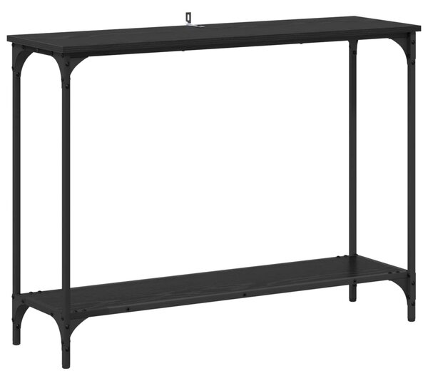 Konzolasztal Musta tammi 101 x 30.5 x 75 cm Szerelt fa