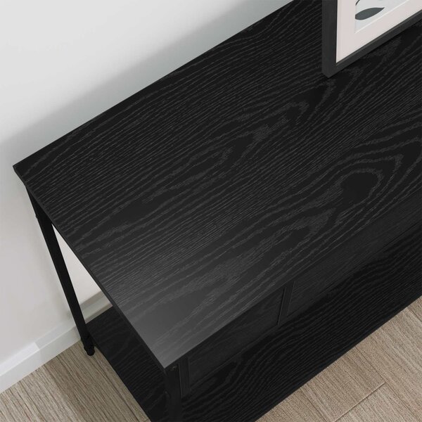 Konzolasztal Musta tammi 100 x 34.5 x 75 cm Szerelt fa