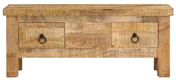Tömör mangófa dohányzóasztal 90 x 45 x 35 cm
