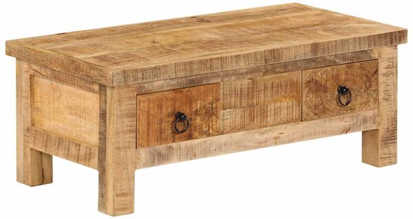 Tömör mangófa dohányzóasztal 90 x 45 x 35 cm