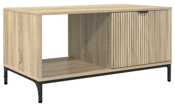 Dohányzóasztal Sonoma tölgy 90 x 49 x 46 cm Szerelt Fa