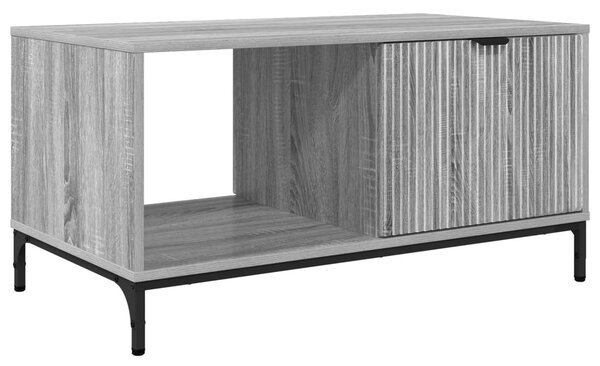 Dohányzóasztal Szürke Sonoma 90 x 49 x 46 cm Szerelt Fa