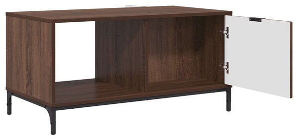 Dohányzóasztal Barna Tölgy 90 x 49 x 46 cm Szerelt Fa