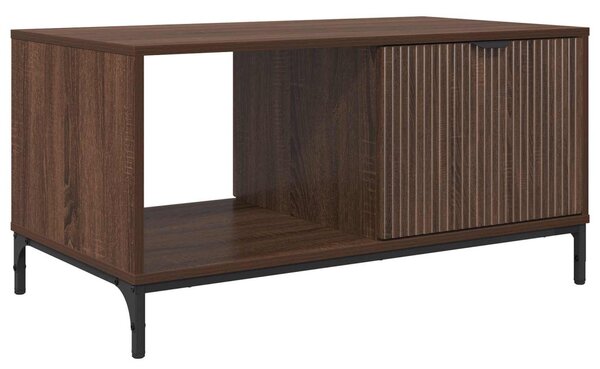Dohányzóasztal Barna Tölgy 90 x 49 x 46 cm Szerelt Fa