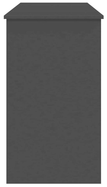 VidaXL Fésülködőasztal - Fekete - 100x45x76 cm