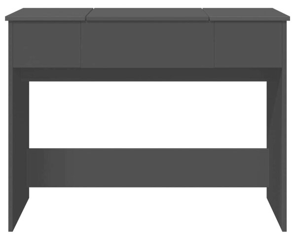 VidaXL Fésülködőasztal - Fekete - 100x45x76 cm