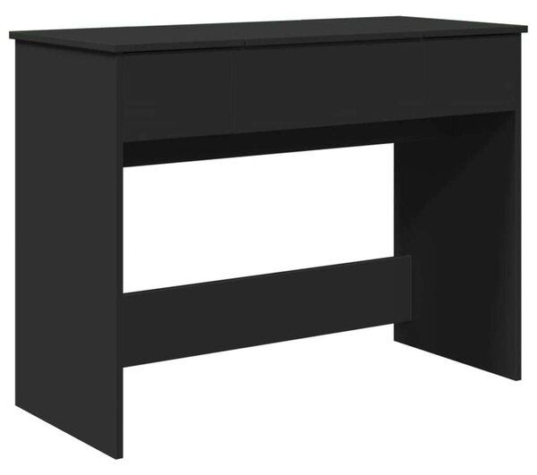 VidaXL Fésülködőasztal - Fekete - 100x45x76 cm