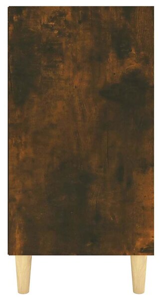 Füstös tölgy színű szerelt fa tálalószekrény 103,5 x 35 x 70 cm