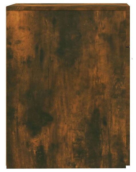 Füstös tölgy színű szerelt fa patikaszekrény 20 x 45,5 x 60 cm