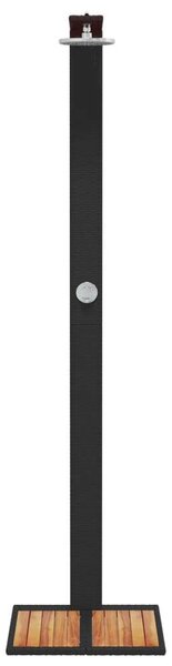 VidaXL Kültéri Zuhanyzó - Polyrattan - Akácfa - 224cm