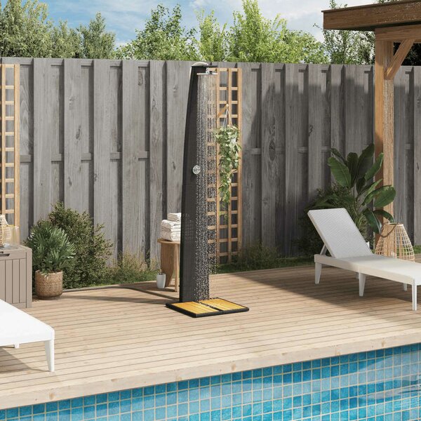 VidaXL Kültéri Zuhanyzó - Polyrattan - 224 cm