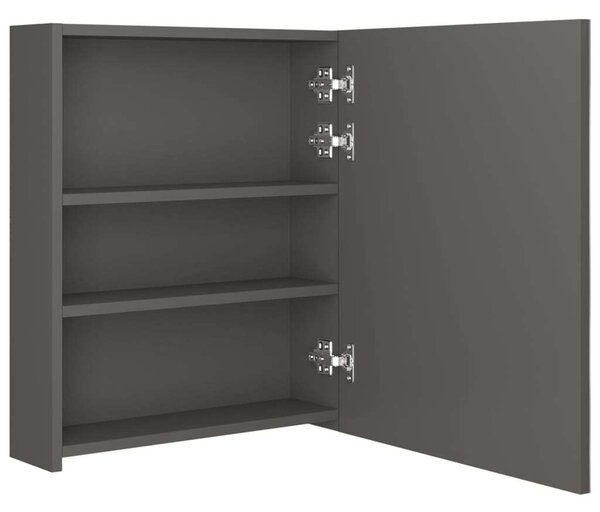VidaXL LED-es Tükrös Szekrény - 50x14x60 cm