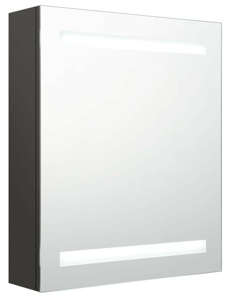 VidaXL LED-es Tükrös Szekrény - 50x14x60 cm