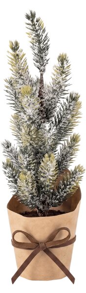 Díszes karácsonyi fa FROSTY TREE cserépben 22 cm