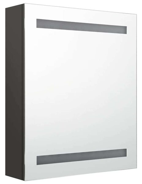 VidaXL LED-es Tükrös Szekrény - 50x14x60 cm