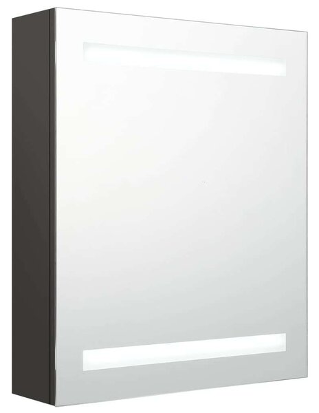 VidaXL LED-es Tükrös Szekrény - 50x14x60 cm