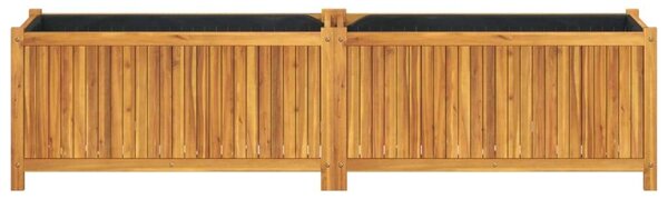 VidaXL Akácfa Virágtartó - 199x38,5x50 cm