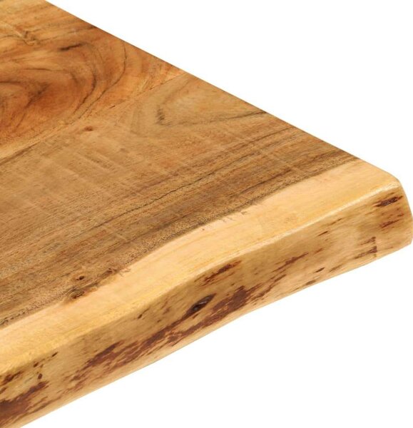 VidaXL tömör akácfa fürdőszoba piperepolc 140x52x3,8 cm